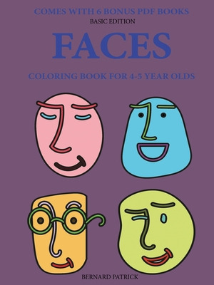 Libro Coloring Book For 4-5 Year Olds (faces) - Patrick, ...