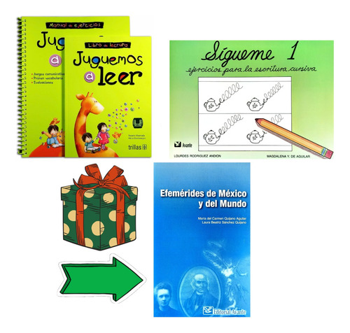 Juguemos A Leer + Sígueme 1 + Libro De Regalo