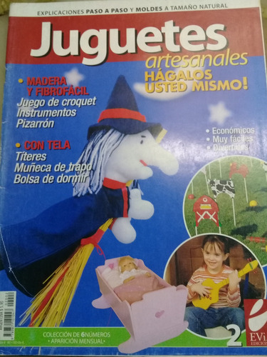 Revista **juguetes** Artesanales  Editorial Evia 2002