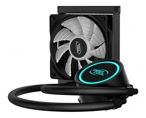 Imagem 2 de 5 de Water Cooler Deepcool Gammaxx L120t Blue 120mm Intel Amd