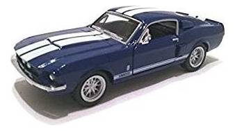 Kinsmart Escala 1/38 1967 Ford Shelby Mustang Gt-500 Coc Atc