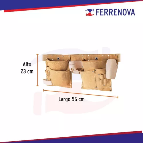 Porta Herramientas Cinturon 13 Comp. Truper 11537 Truper POCA-13