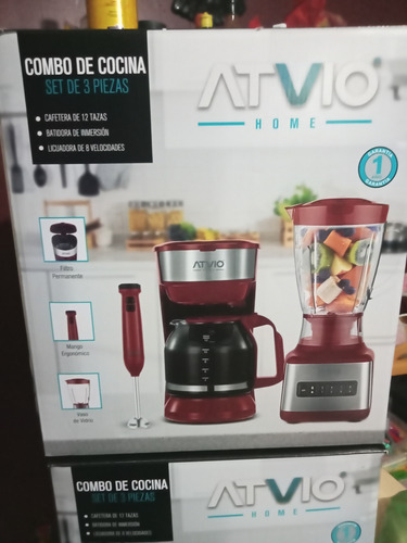 Combo Atvio Color Rojo