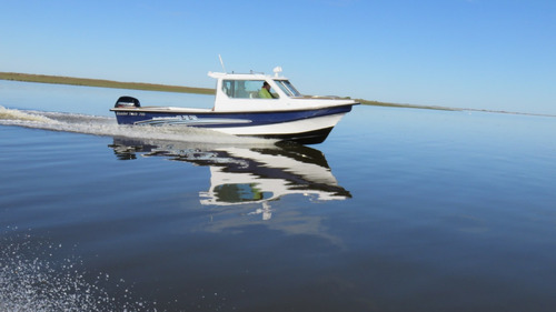 Lancha Cabinada Baader Track 700,la Pick Up Del Delta,full