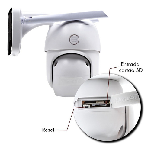 Imagen 7 de 9 de Cámara Domo Velocidad Ip Wifi Externa Icsee Ptz Full Hd 5 Mp