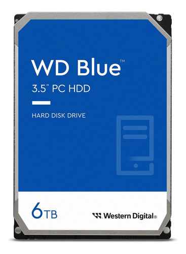 Western Digital 6tb Wd Blue Pc Disco Duro Interno