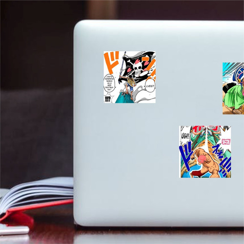 Imagen 2 de 4 de Sticker One Piece 4 - Combo X 12 Sticker Manga - Animeras