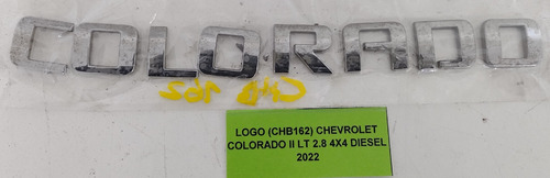 Logo Chevrolet Colorado Ii Lt 2.8 4x4 Diesel 2022 