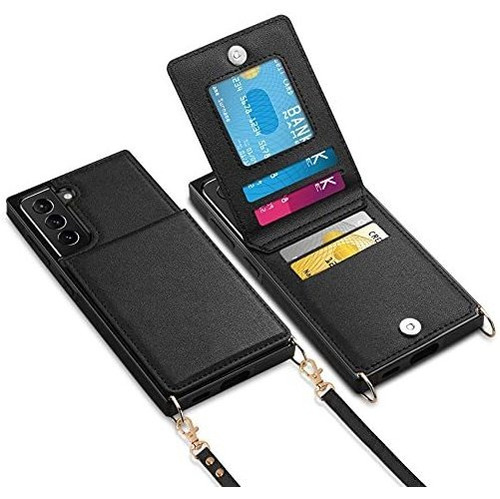 Vofolen Para Galaxy S21 Case Wallet Card Holder 3twbf