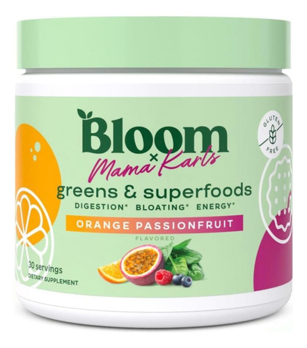 Bloom Greens And Superfoods 30 Porciones