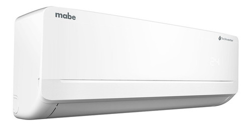 Imagen 2 de 3 de Aire acondicionado Mabe mini split inverter frío 12000 BTU blanco 220V MMI12CDBWCAAXM8