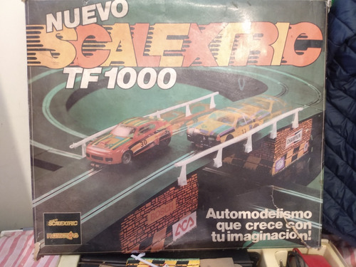Scalextric Pista De Autos Antigua, Años 1990. Completa. 