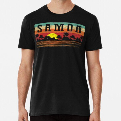 Remera Camiseta Vintage Tropical Samoa Algodon Premium