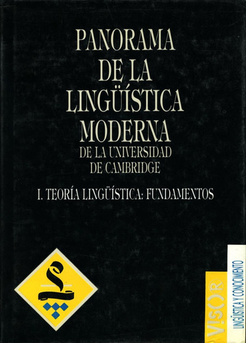 Libro Panorama De La Lingüística Moderna De La Universidad D