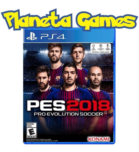 Pro Evolution Soccer 2018 Standard Edition Konami PS4 Físico