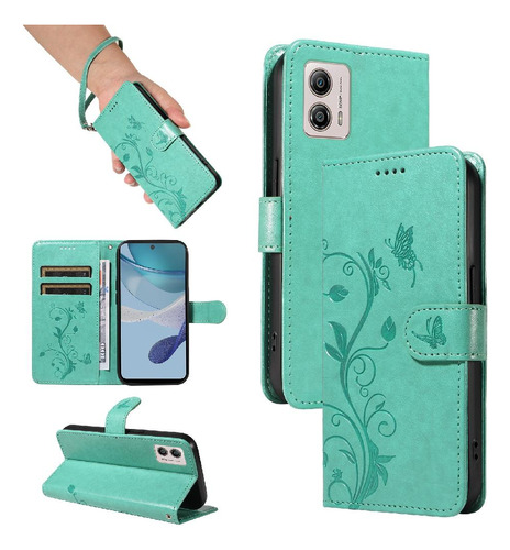 Funda Para Motorola Moto G13/g23/g53 Con Correa De Mano Alta