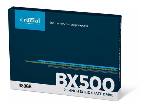 Disco Solido Crucial Bx500 480gb Ssd 2.5  Sata 6gbps