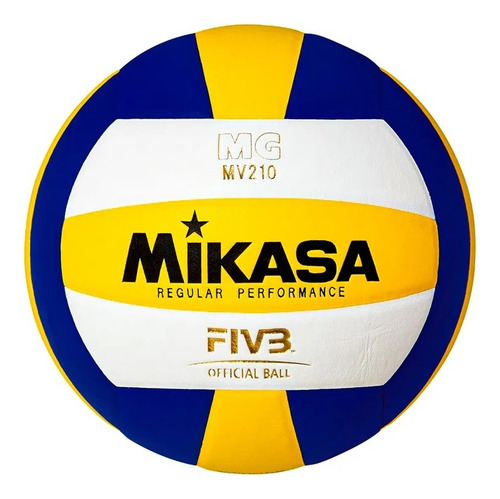 Balon De Volley Ball Mikasa Mv210 De Cuero Sintetico