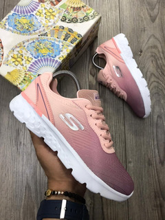 skechers lace up mujer marron