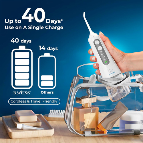 Flosser De Agua Para Dientes, Selección Inalámbrica, 4 Modos