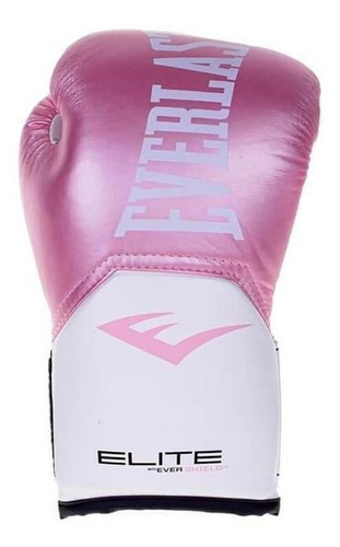 Luvas Treino Pro Style Elite V2 Everlast Rosa / Branco 12 Oz