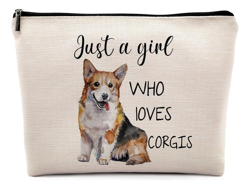 Dwept Just A Girl Who Loves Corgis - Bolsa De Cosméticos Par