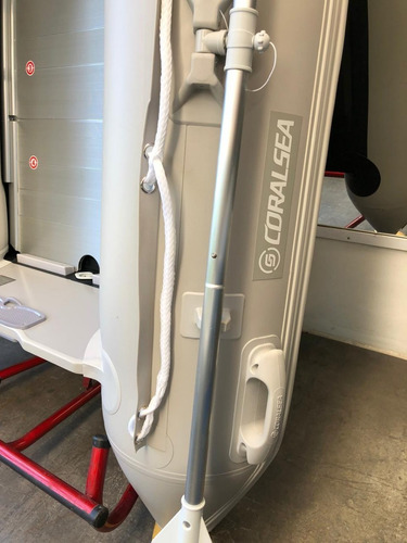 Imagen 3 de 15 de Bote Inflable Coralsea - Hifei Hsd 270 Piso Aluminio Ap 10hp