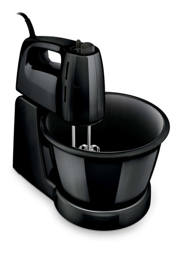 Batidora Philips Con Bowl Hr7100/90 Negra 250w 3,9 Lts