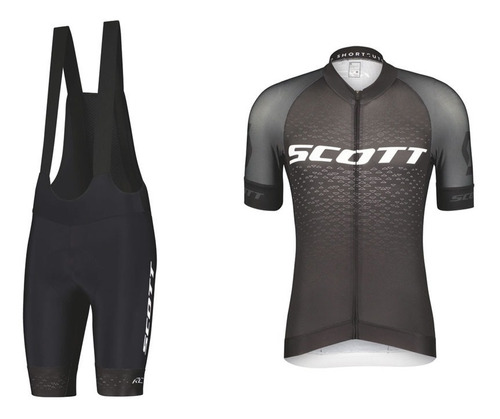 Bretelle + Camisa Bike Mtb Speed Scott Rc Pro 2022 Preto