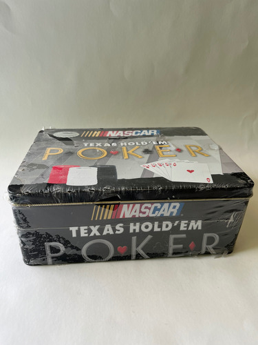 Nascar Texas Holdem Poker Gris Nascar Inglés (Usado)