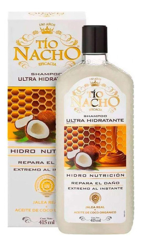 Shampoo Ultrahidratante Tío Nacho 415ml Súper Oferta