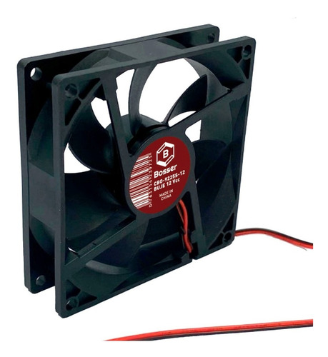 Imagen 2 de 9 de Turbina Cooler Fan Bosser Dc 12v 3,5 Pulgadas 92x25 Mm Buje