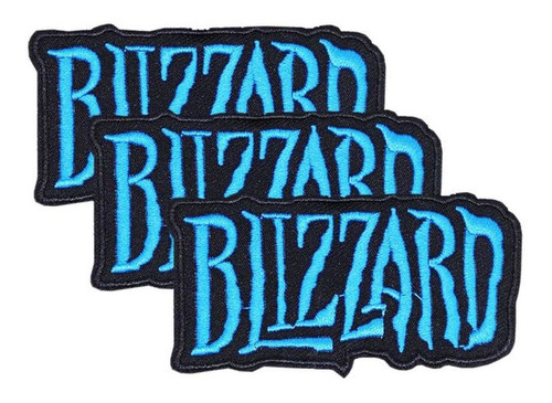Parche Para Gorras, Mxbza-003, 3 Parches, Blizzard, 10x6cm