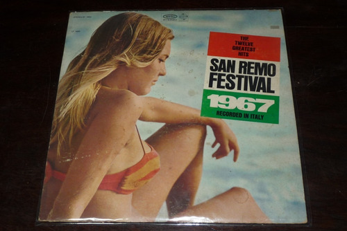 Jch- San Remo 1967 Recorded In Italy Lp