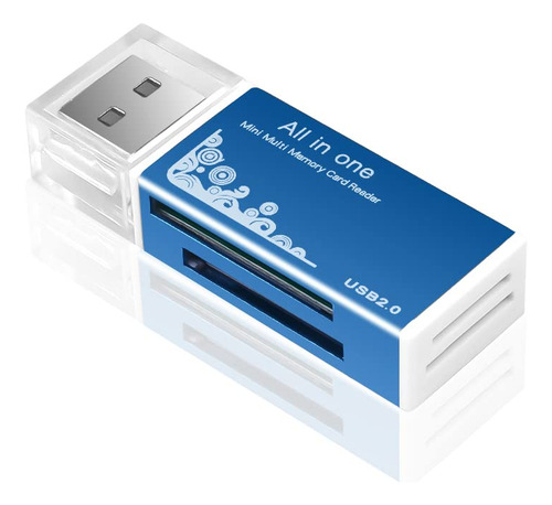 Vizgiz 4 Pack All In One Micro Sd Card Reader Aluminium Usb