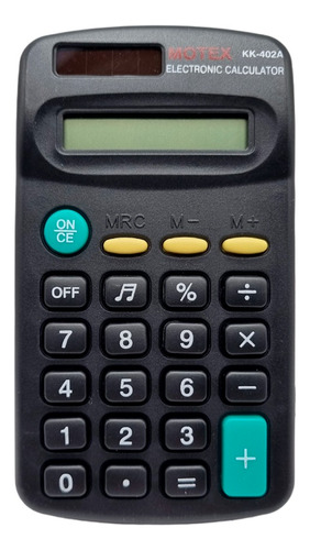 Calculadora De Bolsillo Electronica Motex Kk402a 8 Digitos