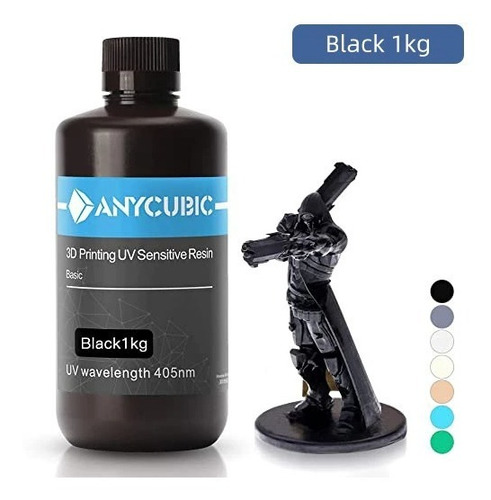 Imagem 1 de 1 de Resina Anycubic 405nm 1 Litro Diversas Cores Pronta Entrega
