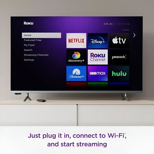 Roku Express Hd Streaming Español Hdmi Alta Velocidad