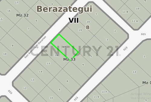 Calle 522 E/ 621 Y 622 - Lote De 525 Metros Cuadrados Sobre Calle 522