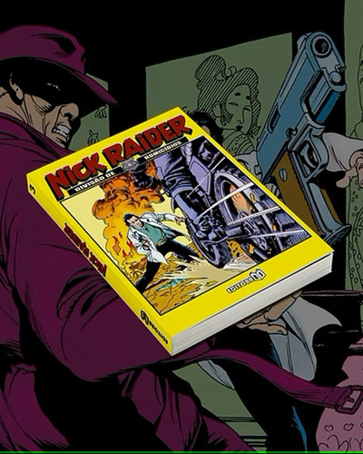 Nick Raider 3: Nick Raider, De Luigi Mignacco. 1, Vol. 3. Editorial 85, Capa Mole, Edição 3 Em Português, 2025