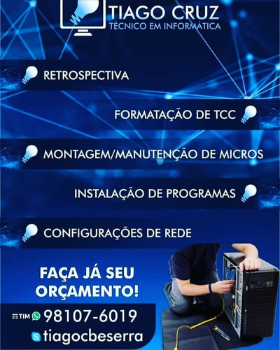 Imagem 1 de 1 de Suporte Técnico Online E Presencial
