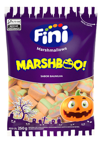 Marshmallow Halloween Marshboo 250g Fini