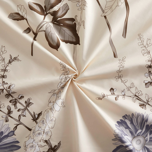 Juego De Sábanas De 6 Piezas Con Estampado De Flores De