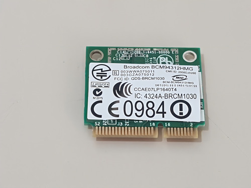 Bcm94312hmg Placa Wifi Para Notebook Dell Latitude E6400