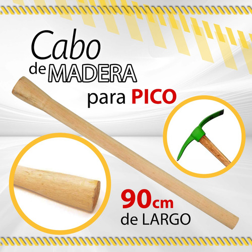 Cabo De Madera Para Pico 90cm / Hd0021v-040 / 06171