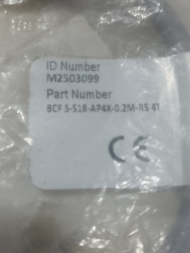 Bcf5-s18-ap4x-0.2-rs4t Sensor Turck Capacitivo Nuevo Pnp (Usado)