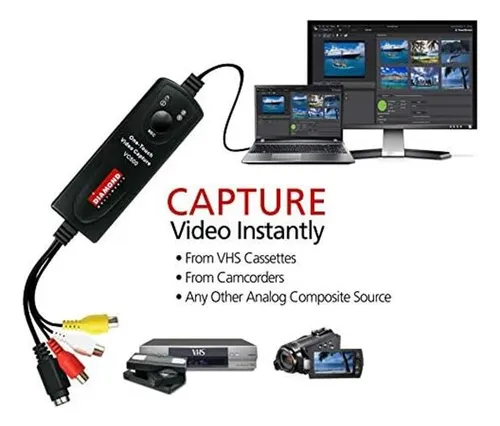 Diamond Multimedia Vc500 One Touch Vhs At Digital Archive, Y