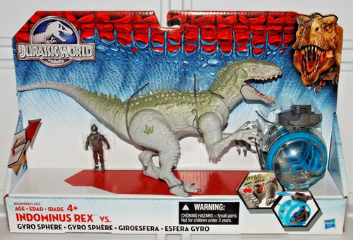 Figura De Acción Indominus Rex Vs Gyro Sphera Pack