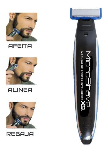 Rasuradora Y Cortadora Micro Shave X9 Negra Color Negro