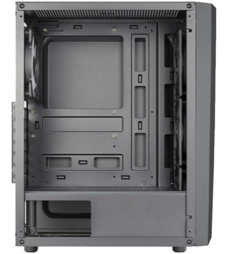 Imagen 5 de 7 de Gabinete Gamer Aerocool Blade-g-bk-v1 Mid Tower Black Rgb